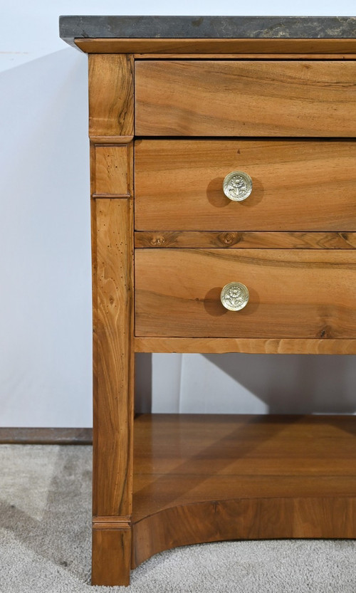 Small Property Chest of Drawers in Walnut, Directoire Period – Early 19th Century