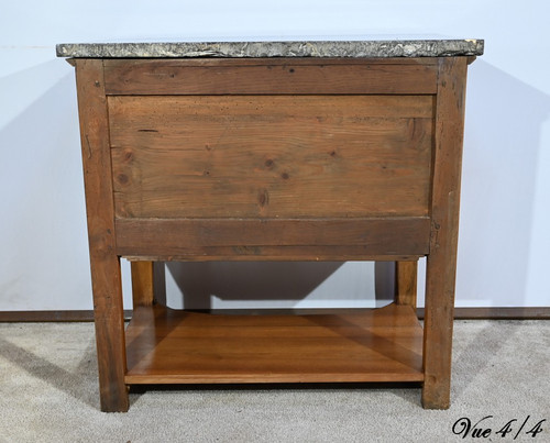 Small Property Chest of Drawers in Walnut, Directoire Period – Early 19th Century