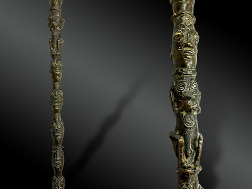 CANNE - Culture Yoruba, Nigeria - XIXème siècle ou antérieur