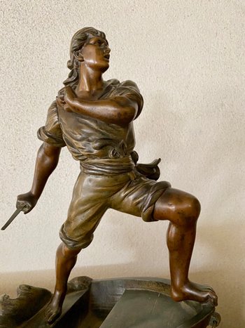 Bronzo di L Raphael "Le Corsaire"