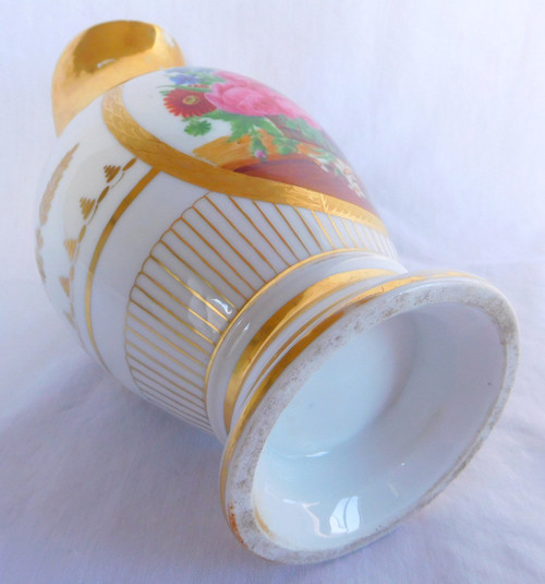 Paris Porcelain Lavabo De Toilette : Restoration Empire Period Ewer & Basin