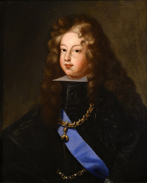 Porträt von Philippe V., König von Spanien, Hyacinthe Rigaud (1659 - 1743), Kreis