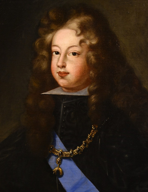 Porträt von Philippe V., König von Spanien, Hyacinthe Rigaud (1659 - 1743), Kreis