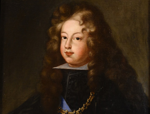 Porträt von Philippe V., König von Spanien, Hyacinthe Rigaud (1659 - 1743), Kreis