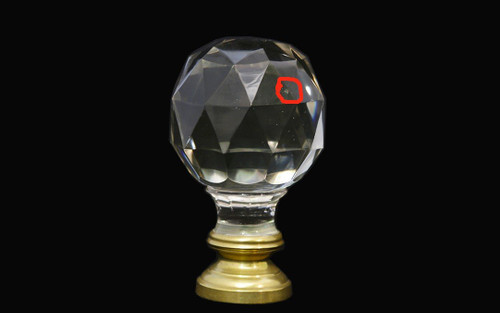 Staircase Ball, 19th Century, Crystal, Bronze