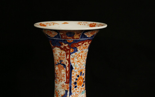 Große Imari Vase, 19. Jahrhundert (47 Cm)