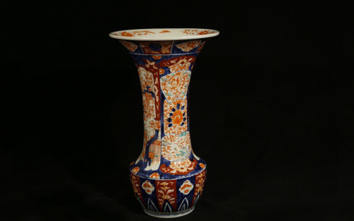 Große Imari Vase, 19. Jahrhundert (47 Cm)