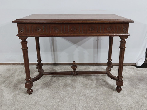 Small Oak Table Office, Louis XVI style - 1920