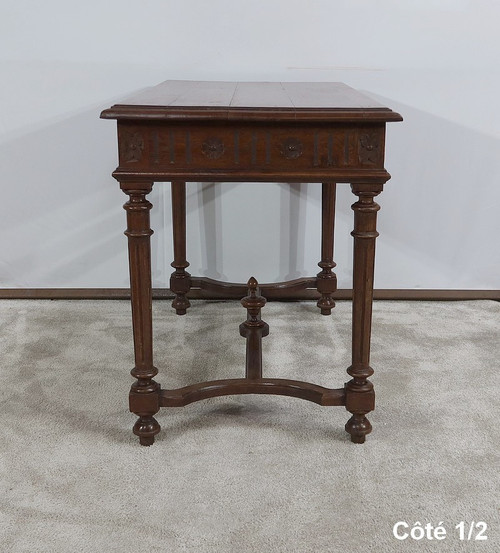 Small Oak Table Office, Louis XVI style - 1920