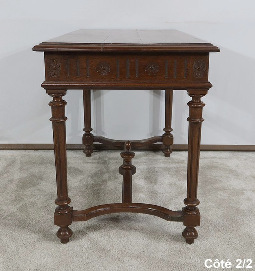 Small Oak Table Office, Louis XVI style - 1920