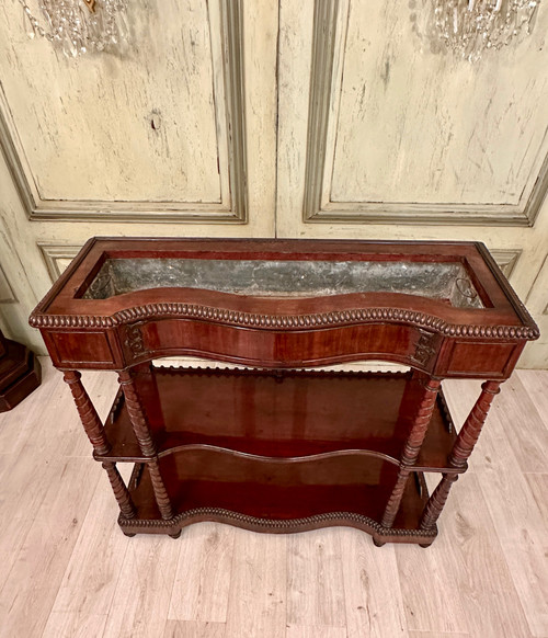 Napoleon III Period Mahogany Planter About 1870