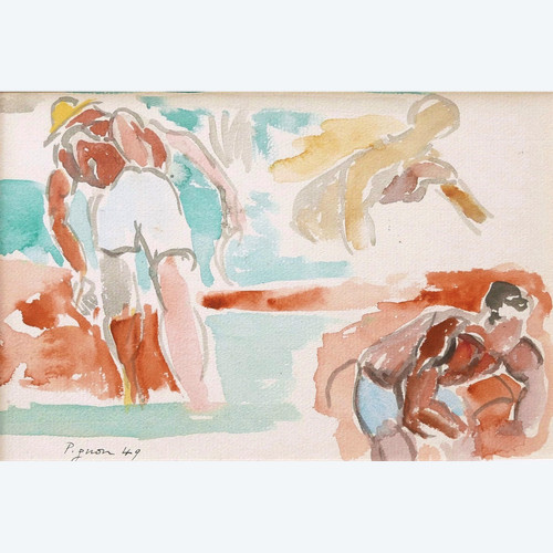 Édouard PIGNON, Cyclists (1949)