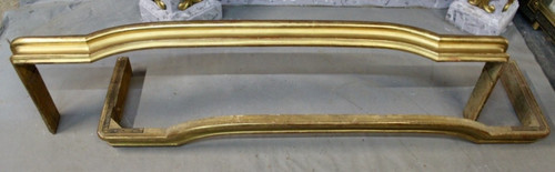 Pair Of 19th Century Golden Wood Valances