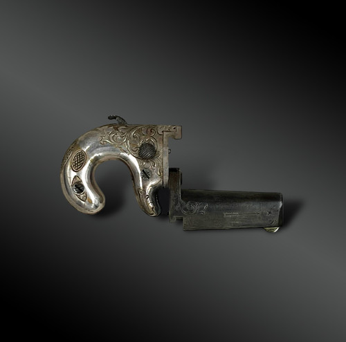 PISTOLET Derringer N°1 par Moore - New-York, Etats-Unis - XIXème siècle