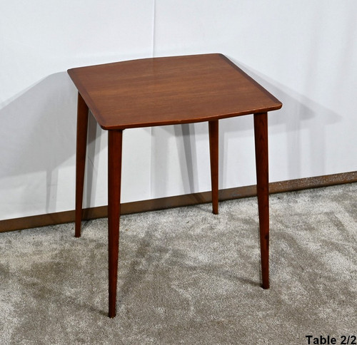 Terminali del divano in teak, di A.Hovmand-Olsen per Mogens Kold – 1950