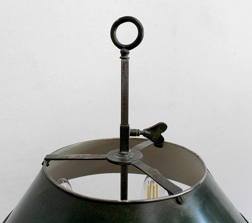 Rare Bronze Lamp, Bouillotte spirit – Early 20th century