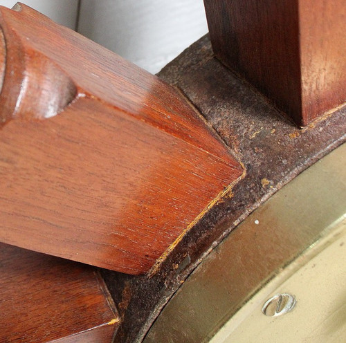 Teak Boat Wheel Helm – Early 20th Century