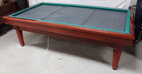 French billiard table “Toulet” in Mahogany, Louis XVI style – Mid 20th century