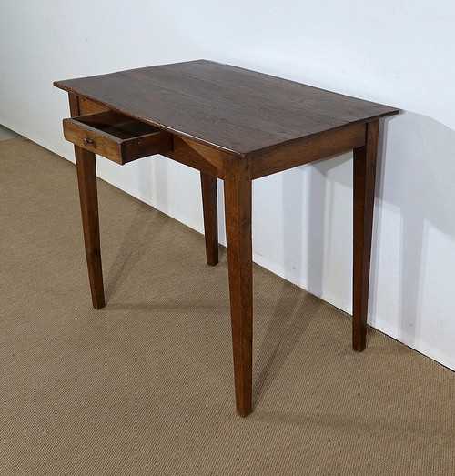 Small Solid Oak Table – 2nd part of the 19th century