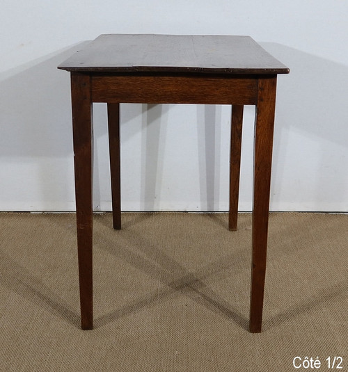 Small Solid Oak Table – 2nd part of the 19th century