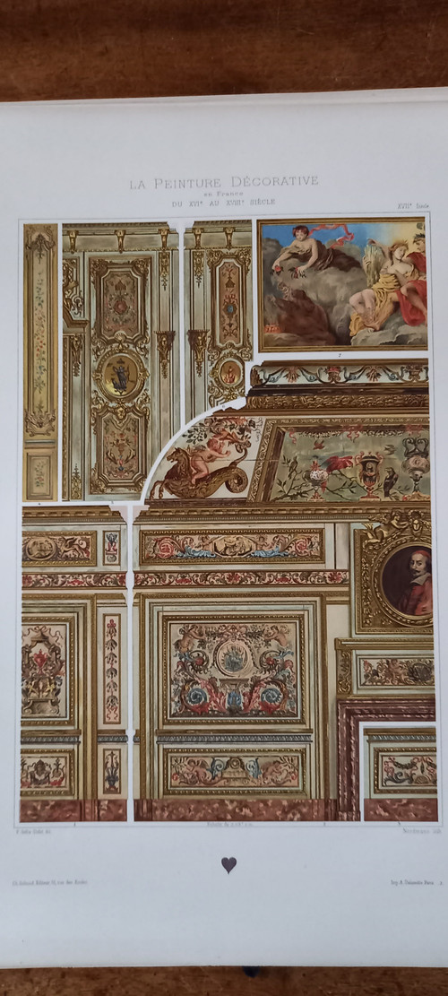 Decorative painting in France from the 16th to the 18th century 1880