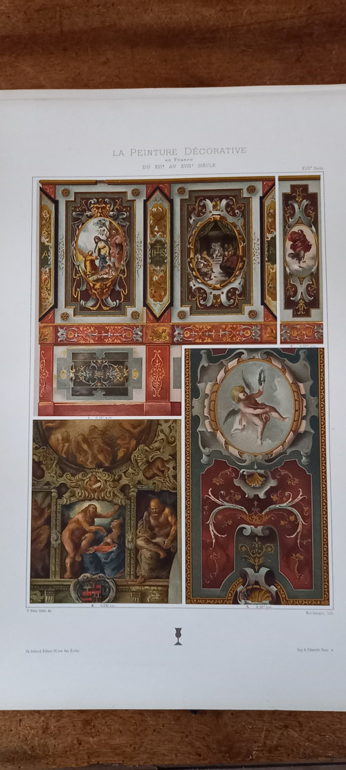 Decorative painting in France from the 16th to the 18th century 1880