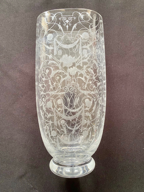 Michel Ange Baccarat vase