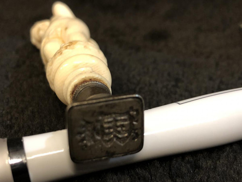 Seal Stamp In Ivory Napoleon III Bacchus Period