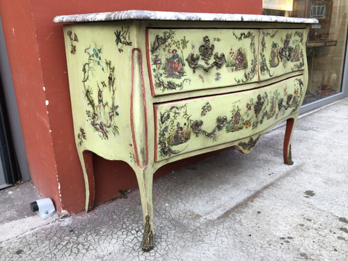 Arte Povera chest of drawers 18th century Italy