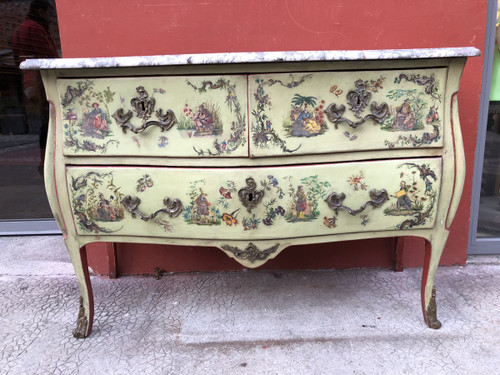 Arte Povera chest of drawers 18th century Italy