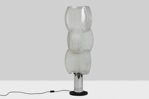 Mazzega. Lampe en verre de Murano. Années 1970.