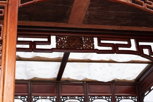 Important Chinese Or Vietnamese Wedding Bed With Canopy And Alcove