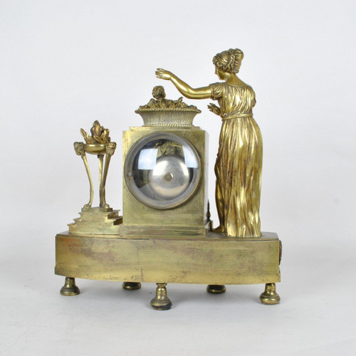 The Birth of the King of Rome, Bronze Clock, 19th Century