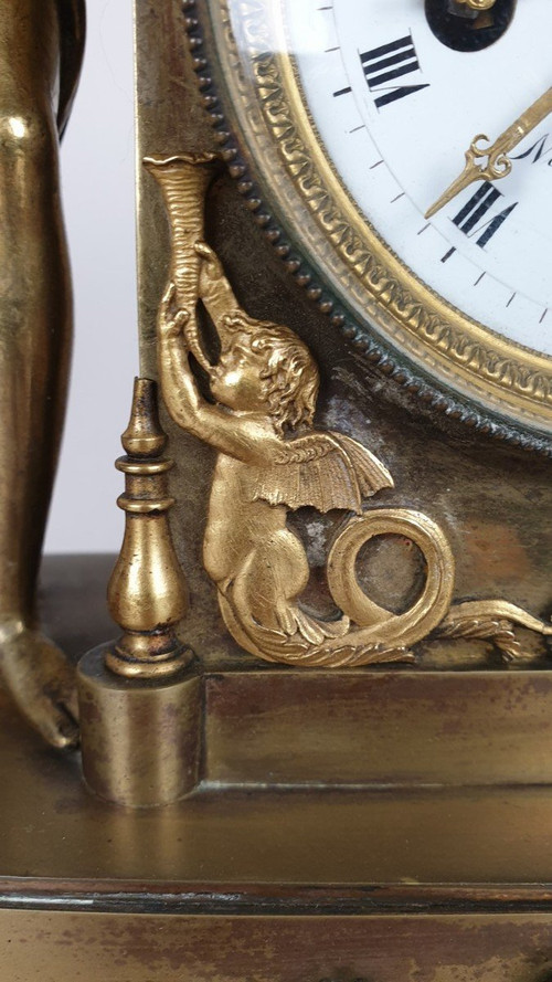 The Birth of the King of Rome, Bronze Clock, 19th Century