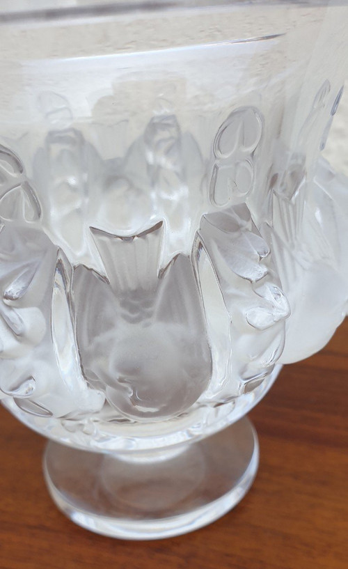 Lalique France, Dampierre Vase, 20th Century