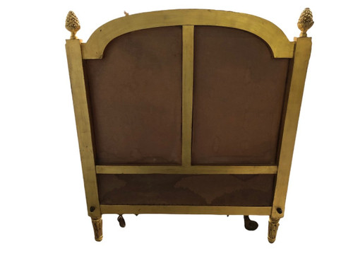 Louis XVI Period Bed In Golden Wood - 18th Century