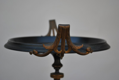 Bronze Cup + Napoleon III candlesticks