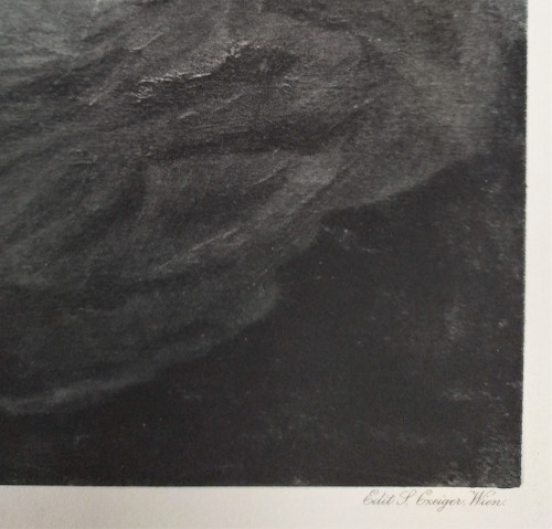 Etoile Du Jour Grande Photogravure d'Après Diogène Maillart 