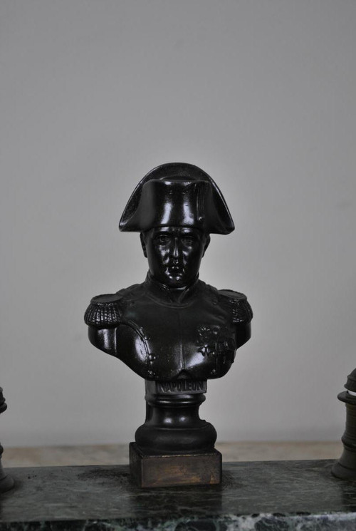 Napoleon marble inkwell, 19th century