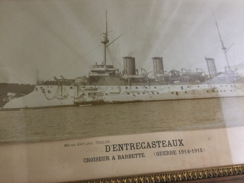 Photo of the cruiser D'Entrcasteaux