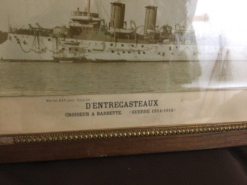 Photo of the cruiser D'Entrcasteaux