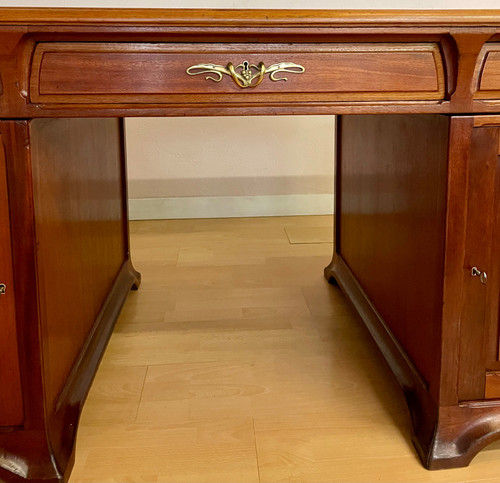 Majorelle Art Nouveau desk, Hemispheres model