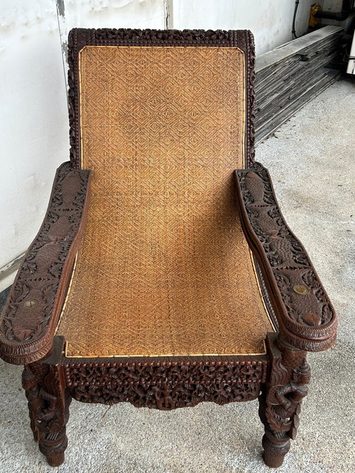 Fauteuil Colonial Dit De Planteur Indochine Fin XIXéme