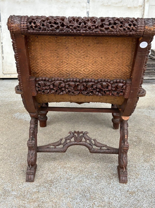 Fauteuil Colonial Dit De Planteur Indochine Fin XIXéme