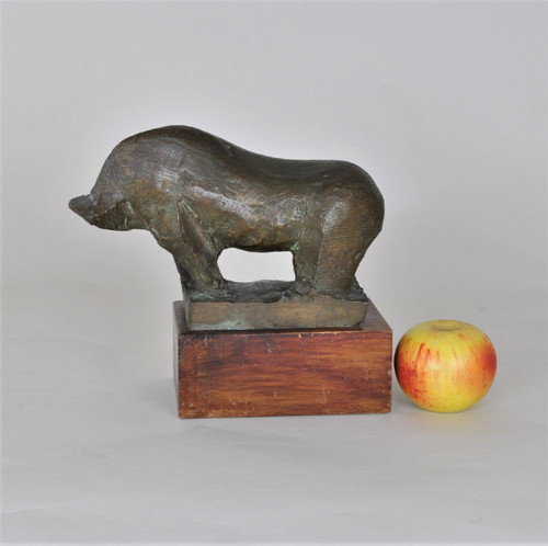 Headless Animal, Bronze Sculpture, 50s/60s