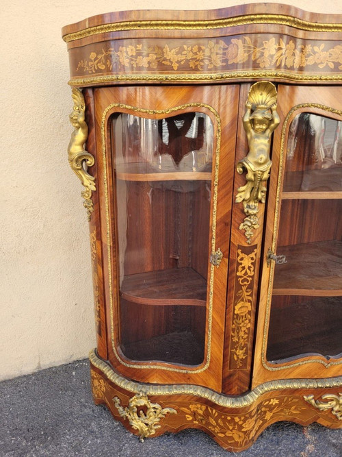 *Offre spéciale *Maison Pretot, Sideboard auf Stützhöhe , Napoleon III., 19. Jahrhundert