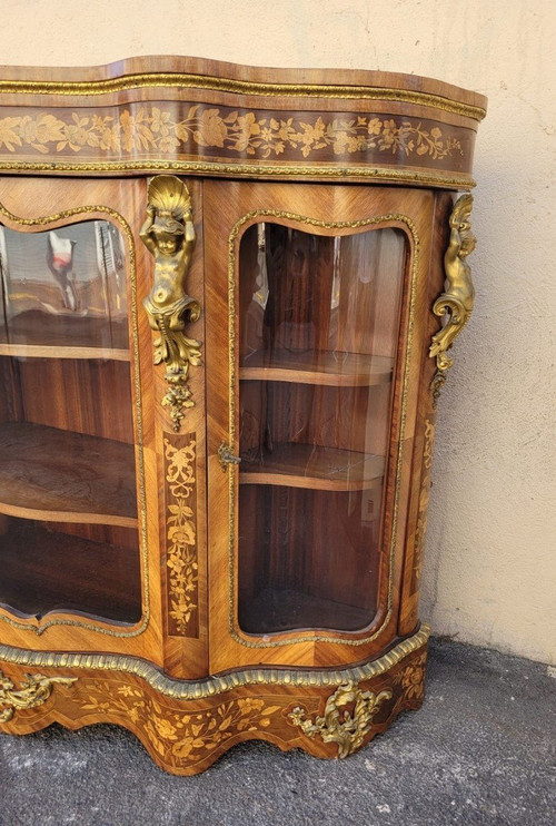 *Offre spéciale *Maison Pretot, Sideboard auf Stützhöhe , Napoleon III., 19. Jahrhundert