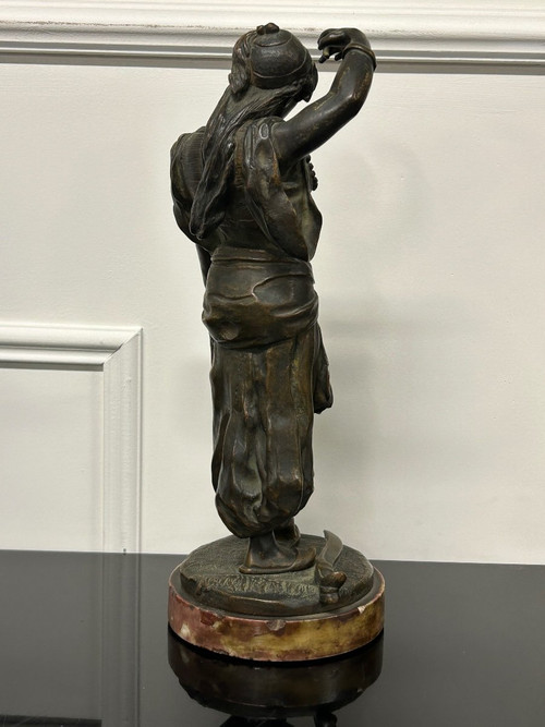 Édouard Letourneau (1851-1907) Judith – orientalistische Bronzeskulptur