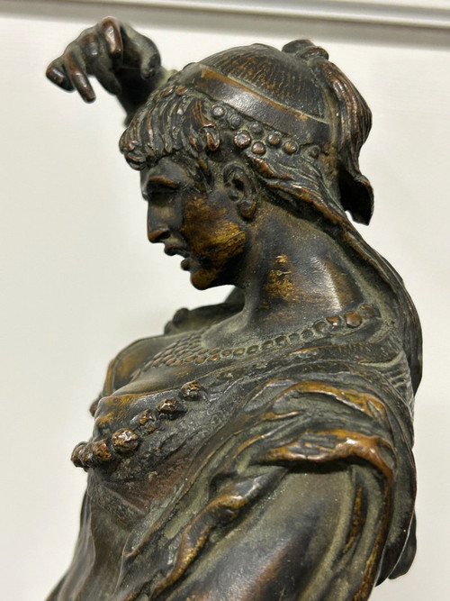 Édouard Letourneau (1851-1907) Judith – orientalistische Bronzeskulptur