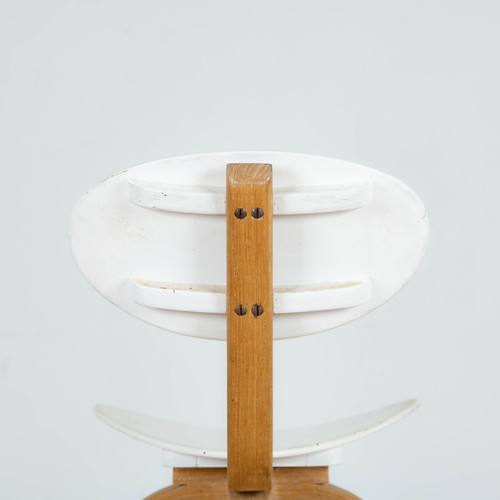 Chaises Bow Wood N ° 3, Wilhelm Von Bode, Edition Steiner, Circa 1950